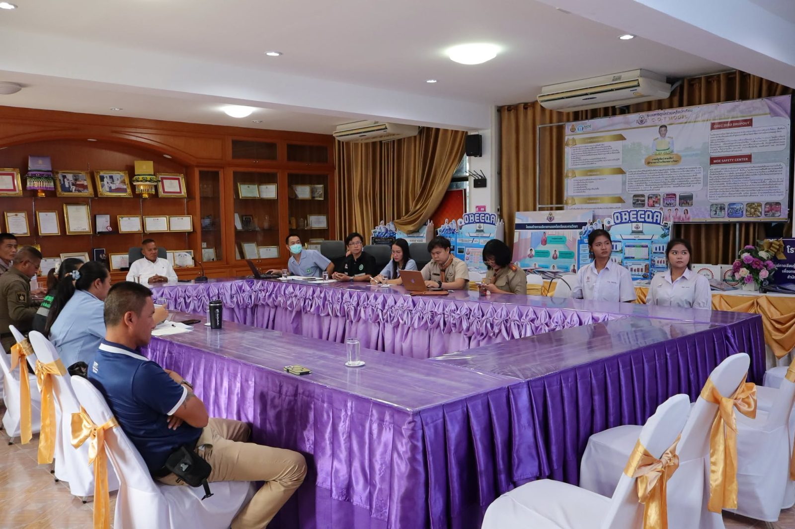 ประชุมหารือแนวทางความร่วมมือระหว่างโรงเรียนกับหน่วยงานภายนอก